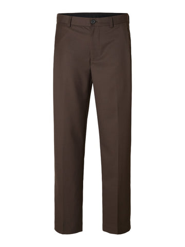 SELECTED HOMME Chino Hose SLH220-LOOSE MIKE TWILL Wool Blend