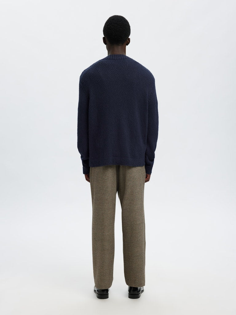 SELECTED HOMME Sweater SLHANGUS RELAXED Organic Cotton