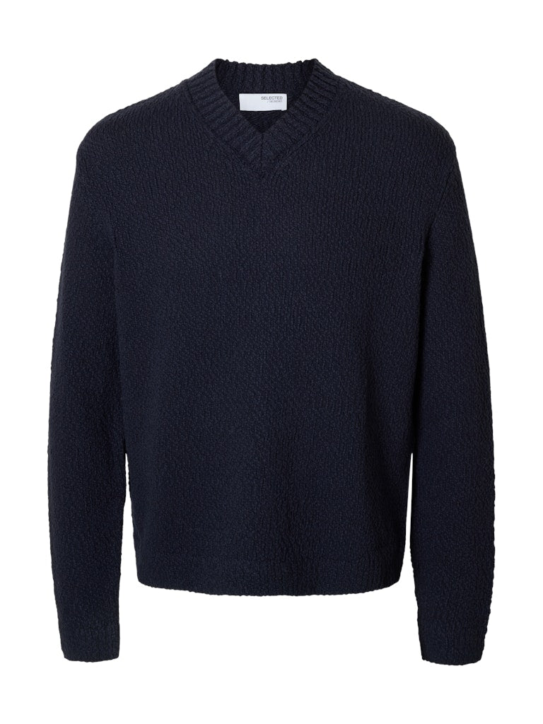 SELECTED HOMME Sweater SLHANGUS RELAXED Organic Cotton
