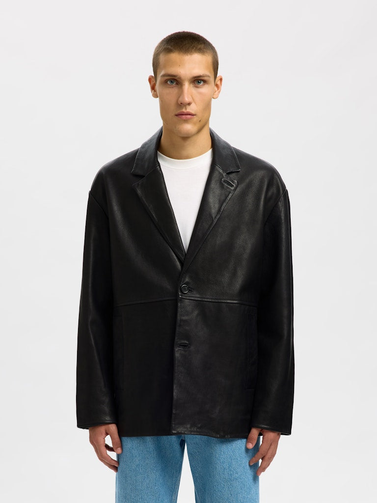 SELECTED HOMME Hybrid Blazer SLHGRAIN Leather