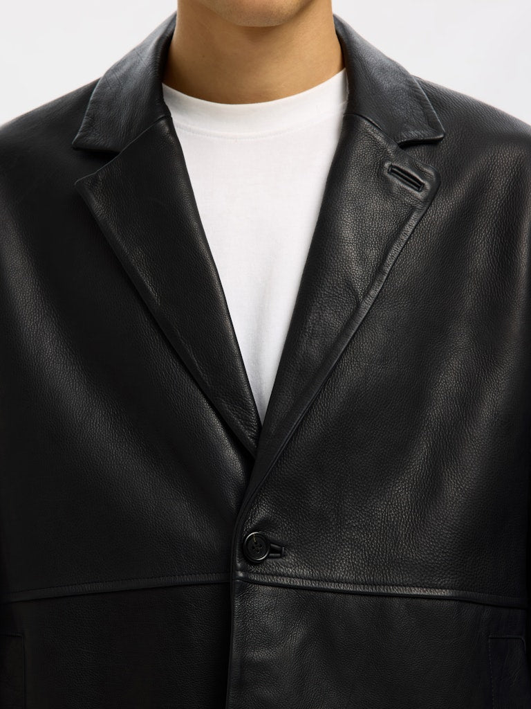 SELECTED HOMME Hybrid Blazer SLHGRAIN Leather