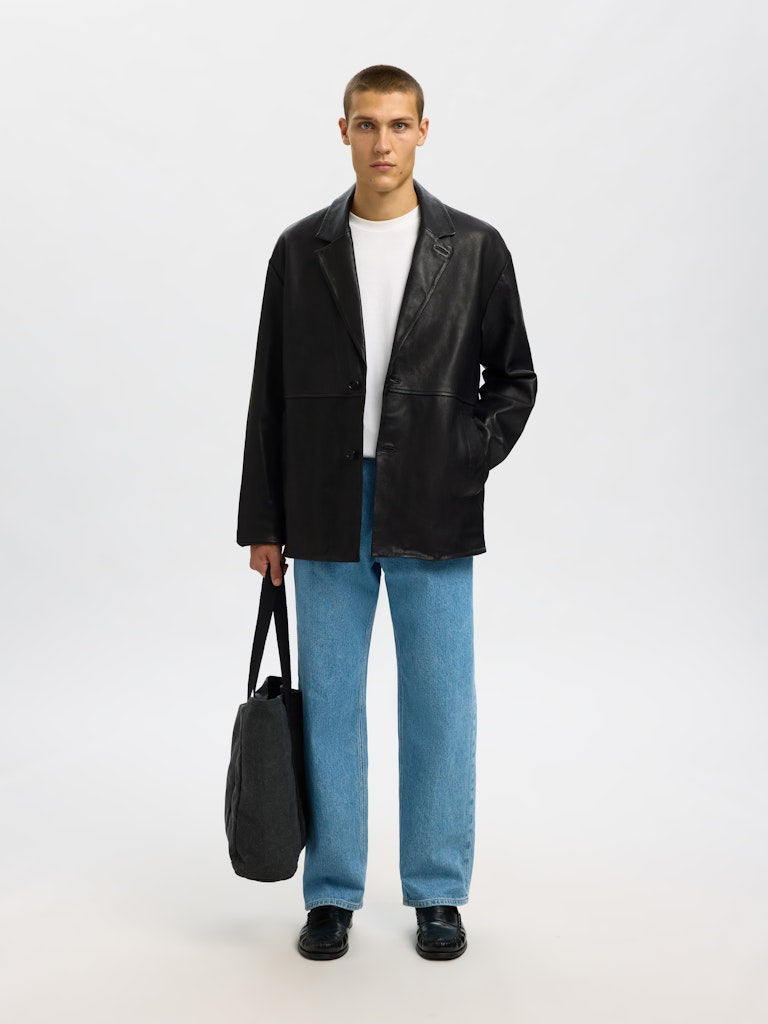 SELECTED HOMME Hybrid Blazer SLHGRAIN Leather