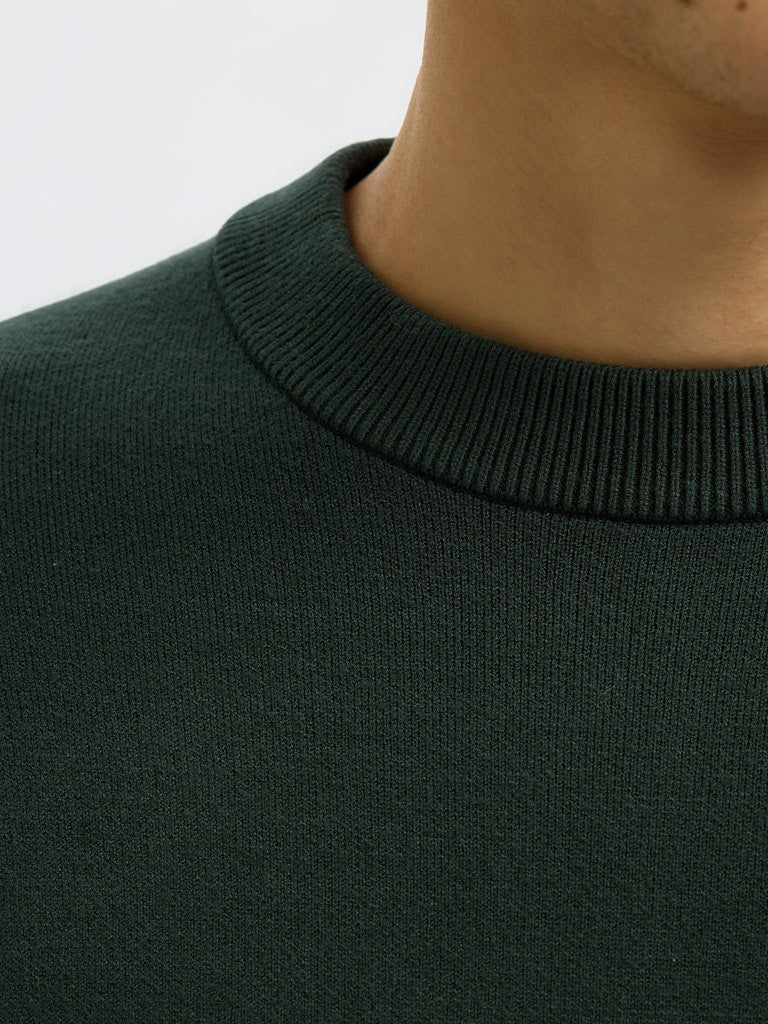 SELECTED HOMME Strickpullover SLHTELLER FN Viskose OnceMore® Mix