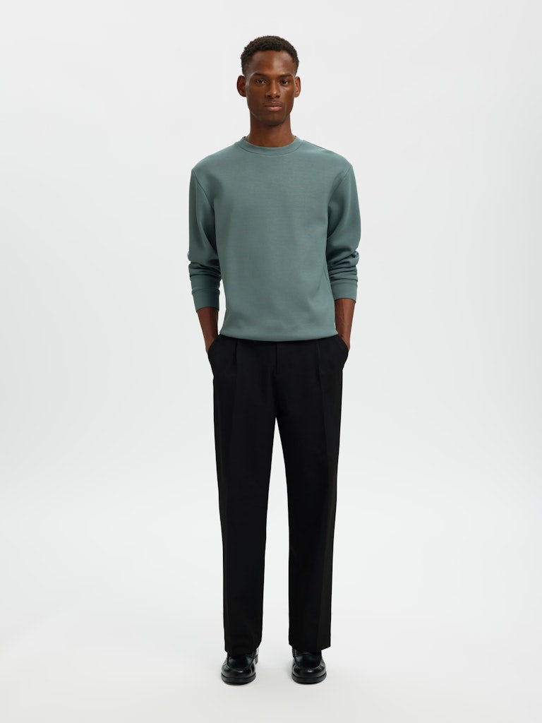 SELECTED HOMME Hosen SLH220-LOOSE FINN Recycled Polyester Viscose Mix