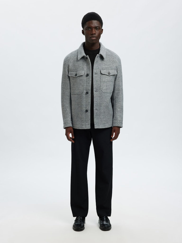 SELECTED HOMME Strickpullover SLHCALLE RELAXED Cashmere Blend