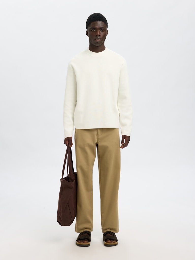 SELECTED HOMME Sweater SLHMIKE Organic Cotton Mix