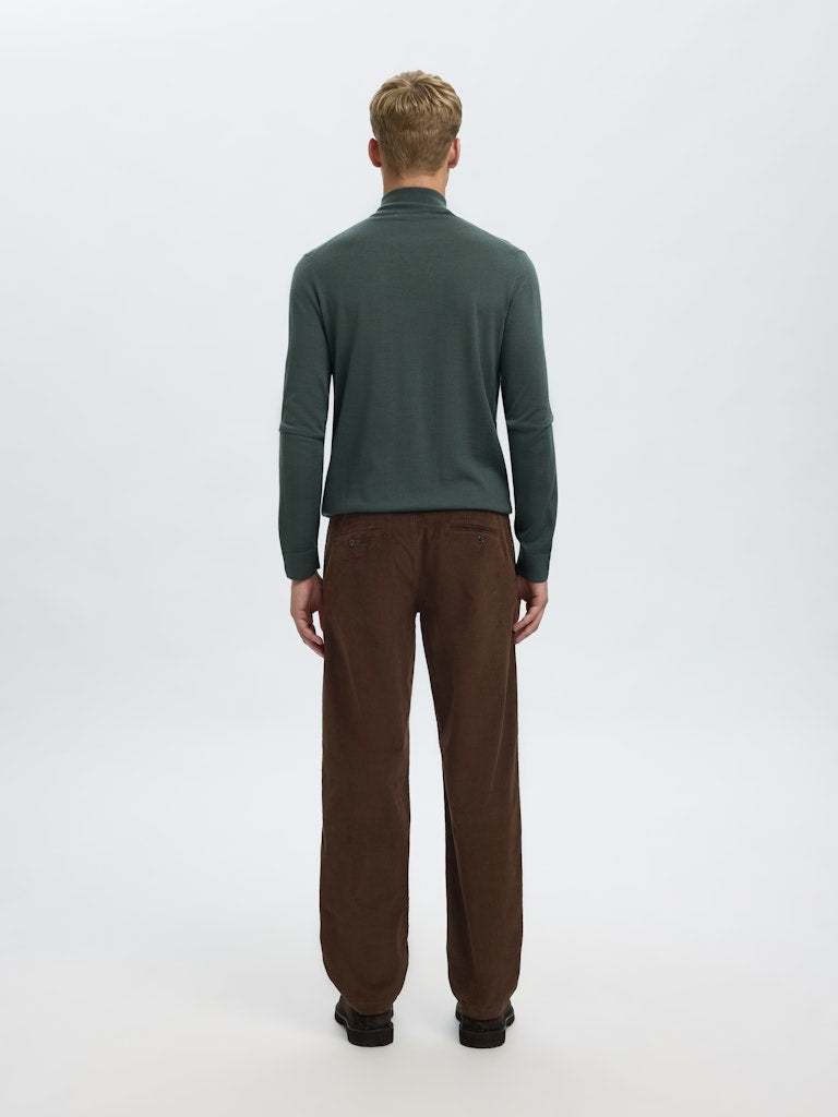 SELECTED HOMME Cordhose SLH196-STRAIGHT MILES Organic Cotton