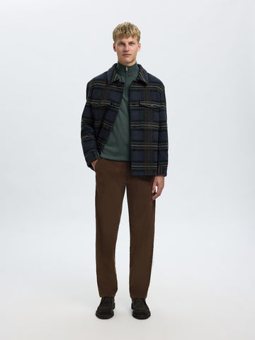 SELECTED HOMME Cordhose SLH196-STRAIGHT MILES Organic Cotton