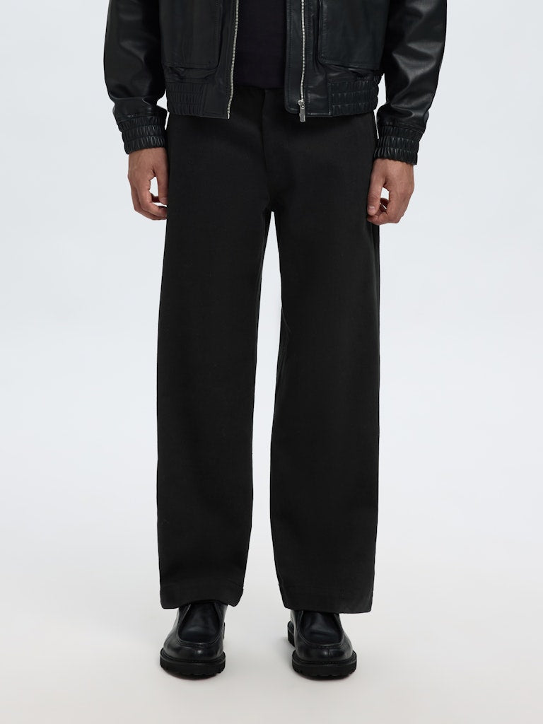 SELECTED HOMME Chino Hose SLH220-LOOSE HARRY TWILL Organic Cotton