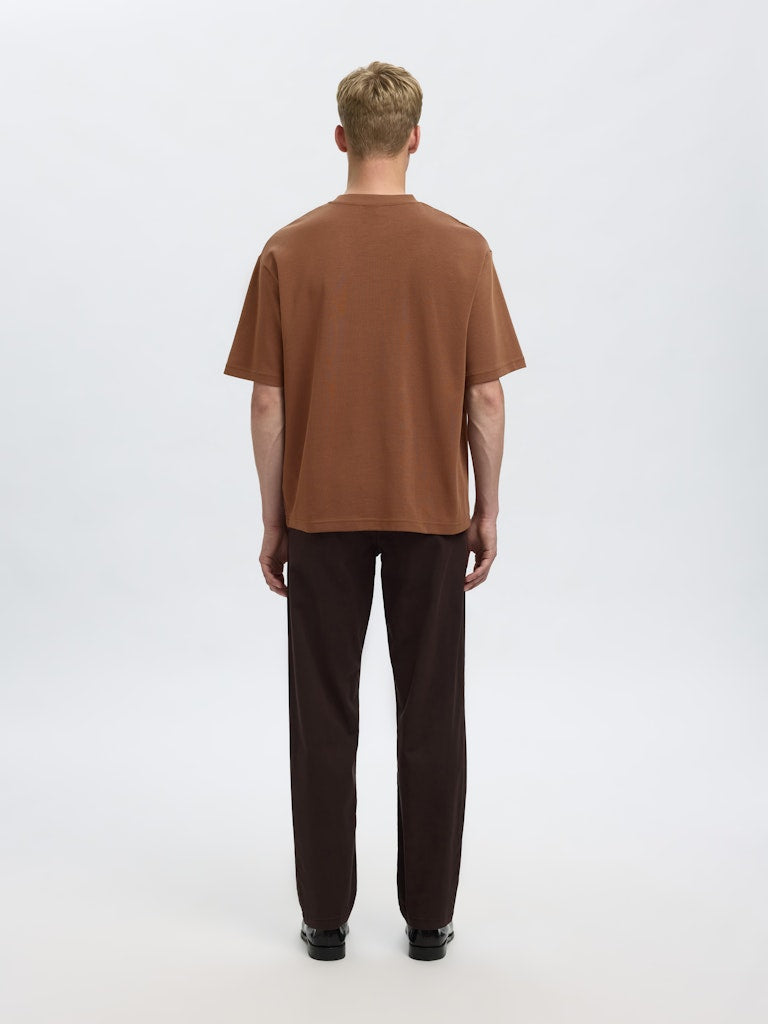 SELECTED HOMME T-Shirt O-Neck SLHLOOSEOSCAR Organic Cotton