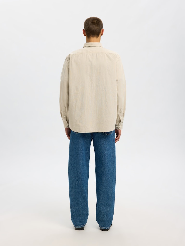 SELECTED HOMME Shirt SLHREGDANNI CORD Organic Cotton