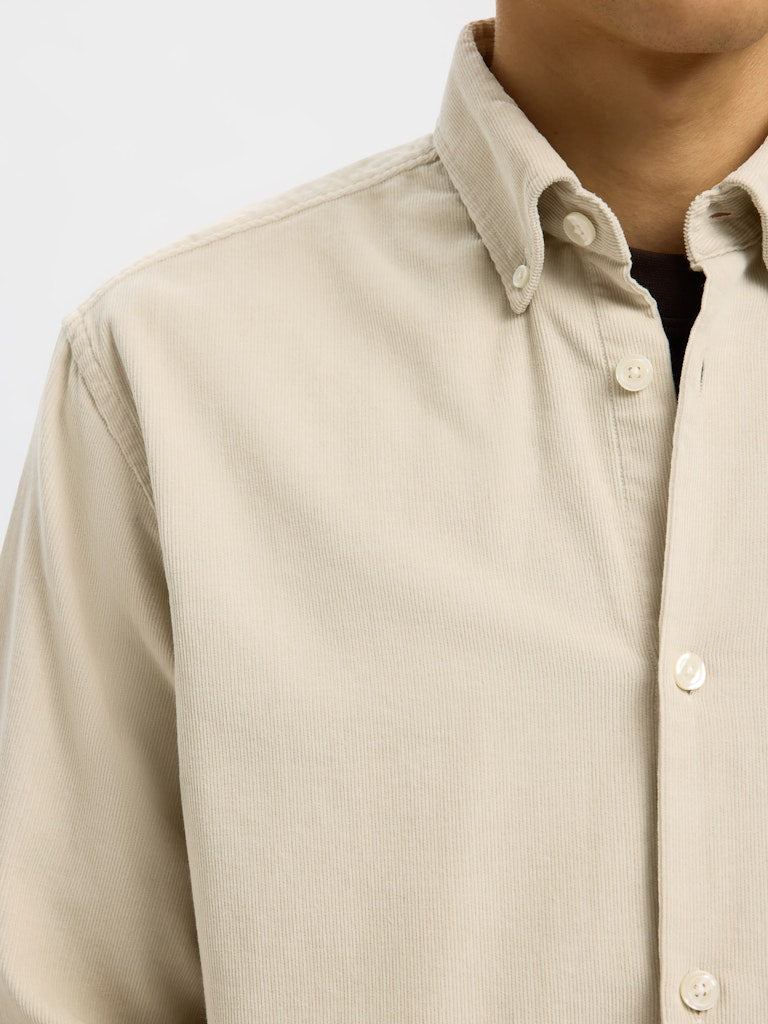 SELECTED HOMME Shirt SLHREGDANNI CORD Organic Cotton