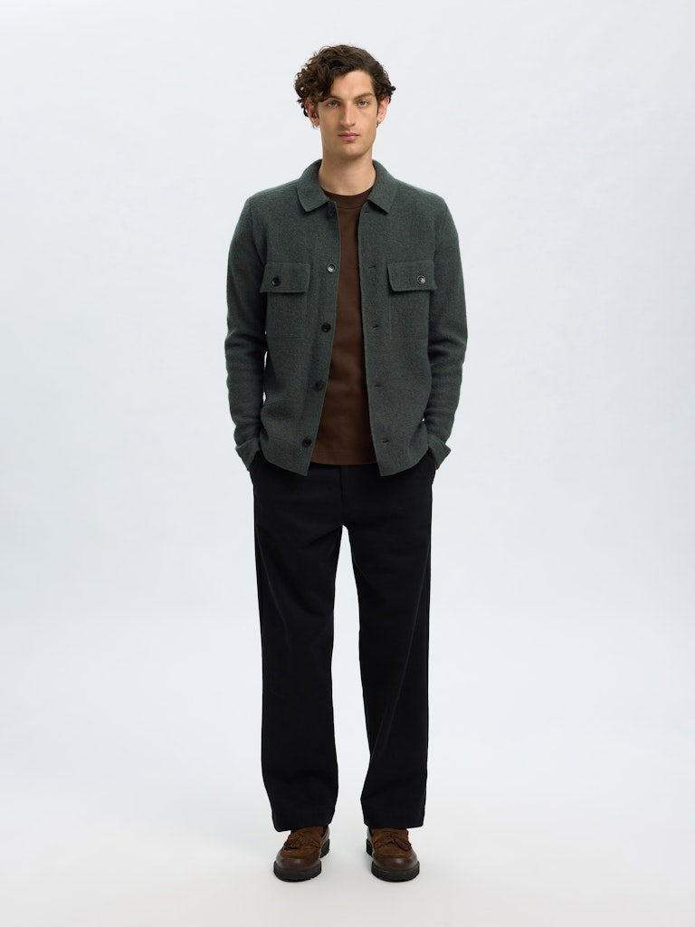 SELECTED HOMME Hemdjacke SLHNEALY Wool