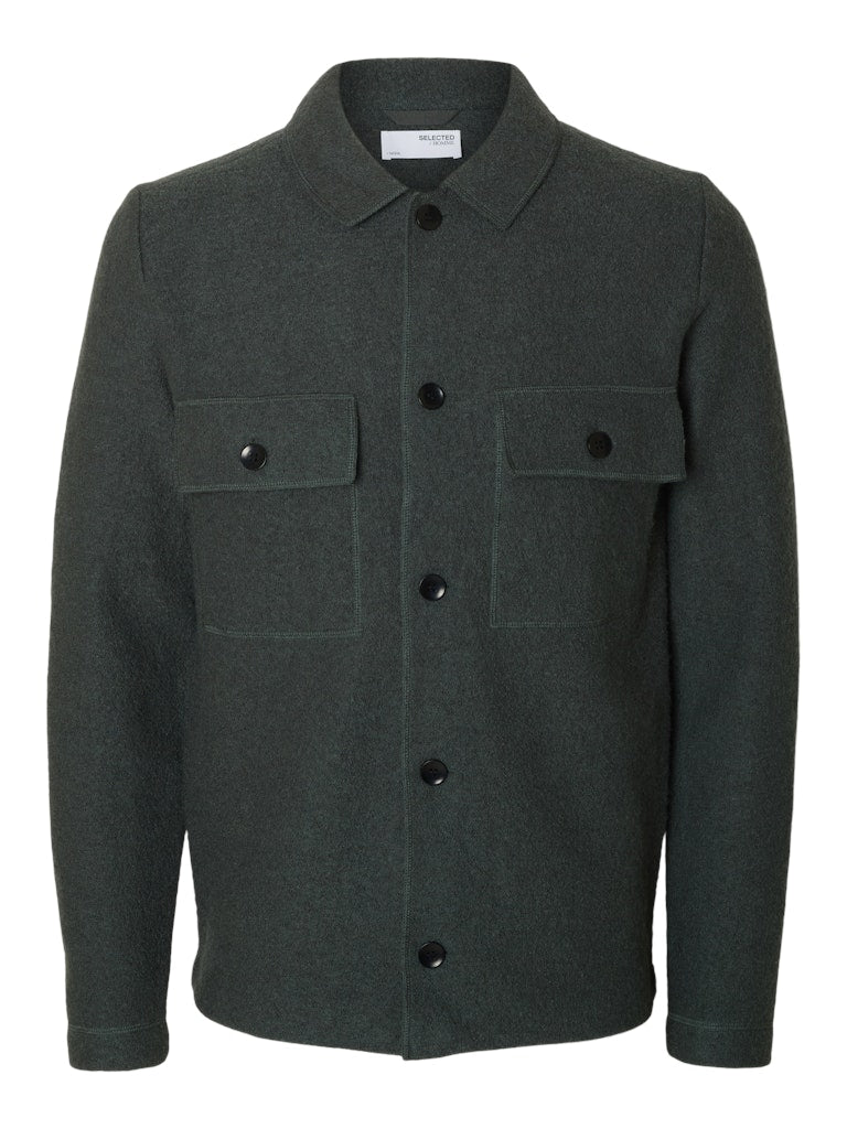 SELECTED HOMME Hemdjacke SLHNEALY Wool