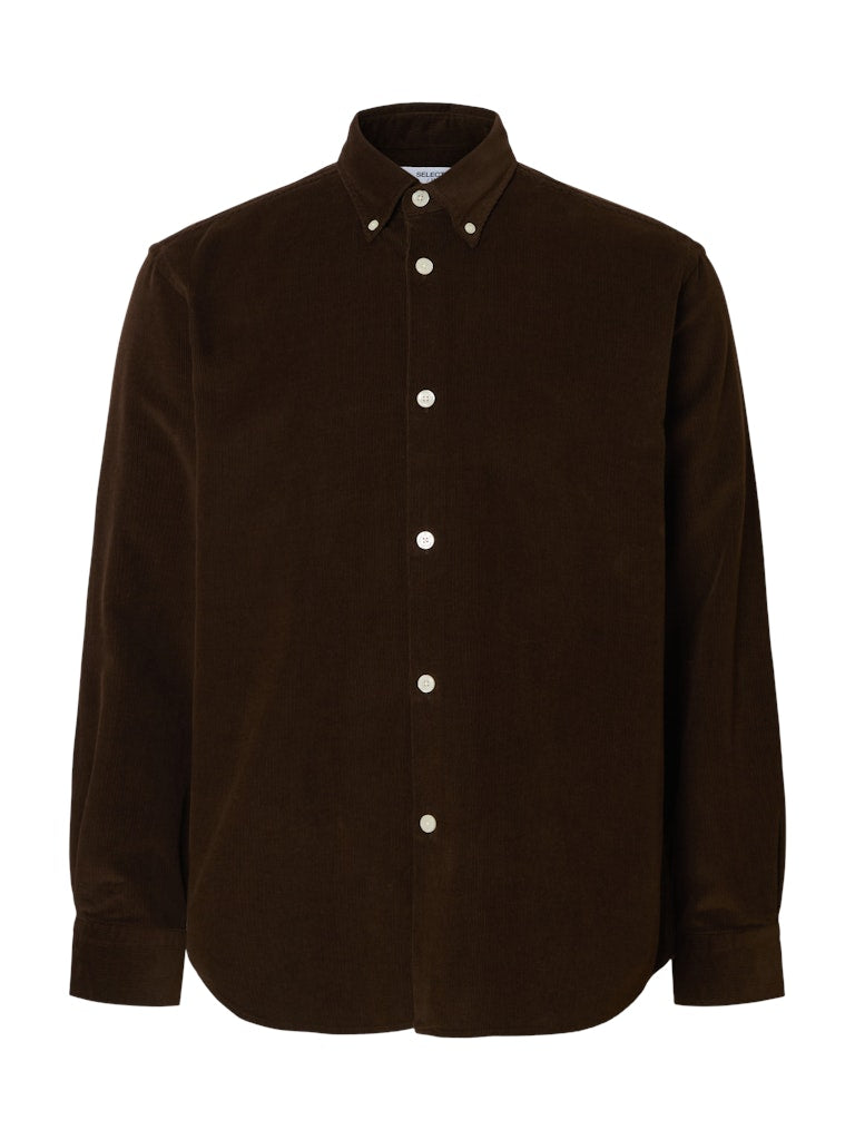 SELECTED HOMME Shirt SLHREGDANNI CORD Organic Cotton