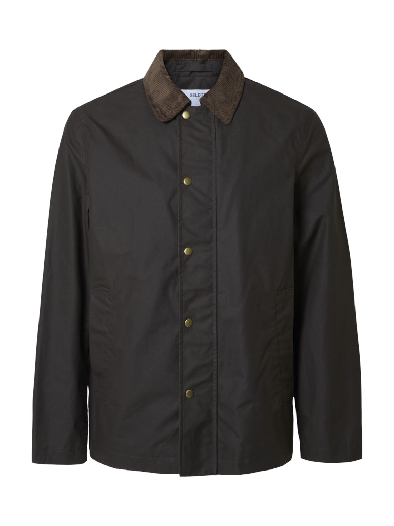 SELECTED HOMME Jacke SLHWALTER WAXED Organic Cotton
