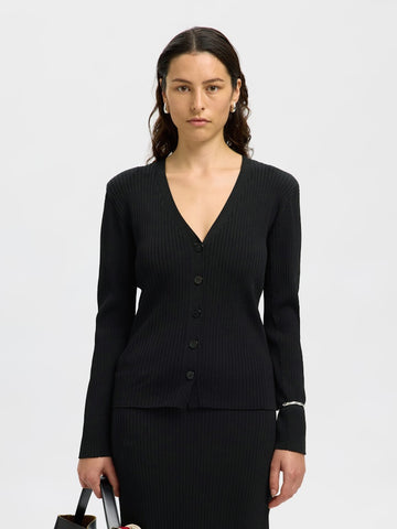 SELECTED FEMME Strickjacke SLFCARLY Einmal® Viscose