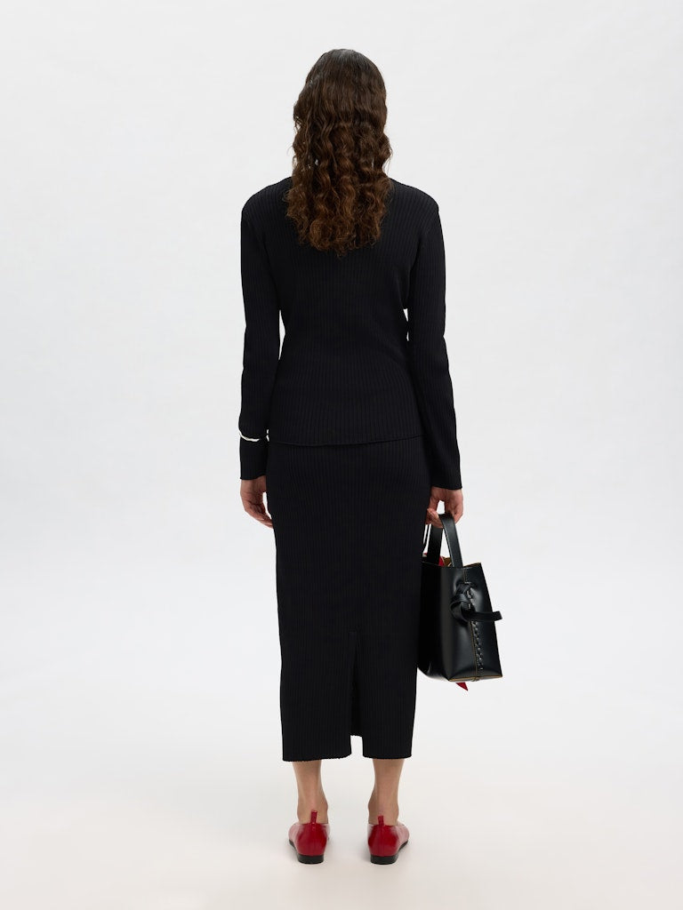 SELECTED FEMME Maxirock SLFCARLY MW Embroidered
