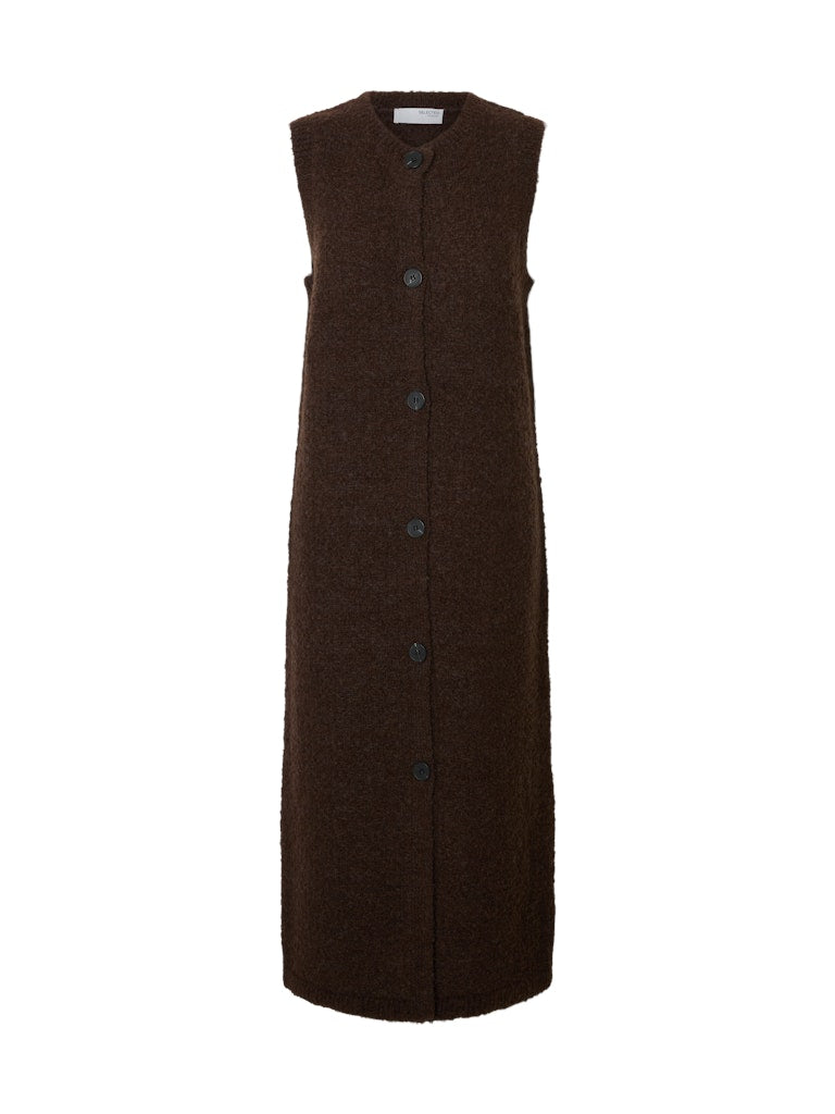SELECTED FEMME Cardigankleid SLFLELOU SL Wool Mix