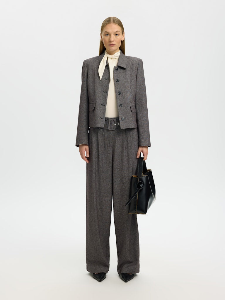 SELECTED FEMME Anzughose SLFWIDE CAMILLA Viscose Mix