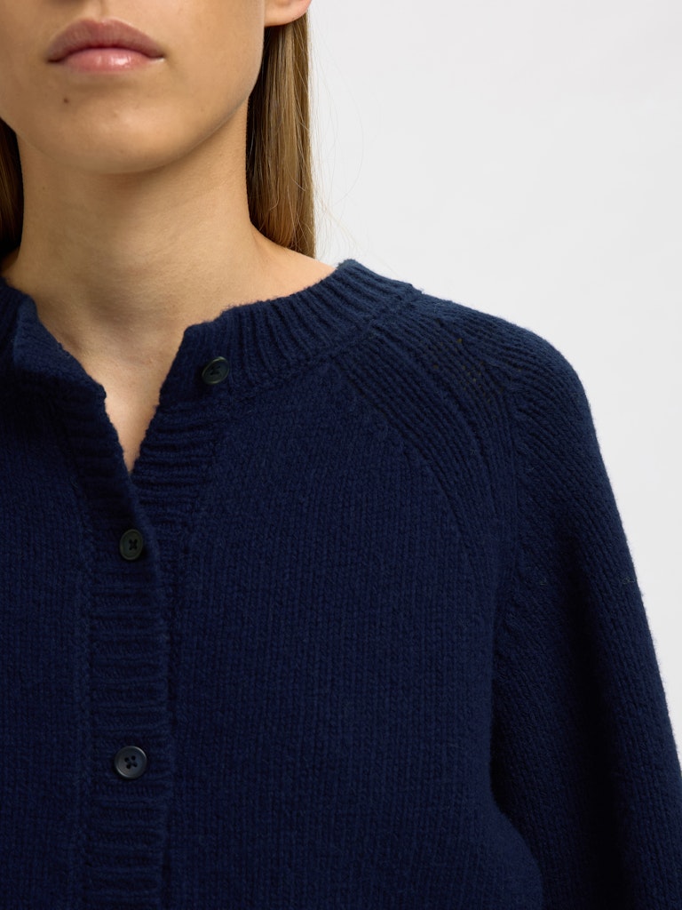 SELECTED FEMME Cardigan SLFNORA SHORT Merino Wool