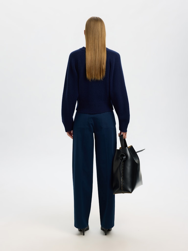 SELECTED FEMME Cardigan SLFNORA SHORT Merino Wool