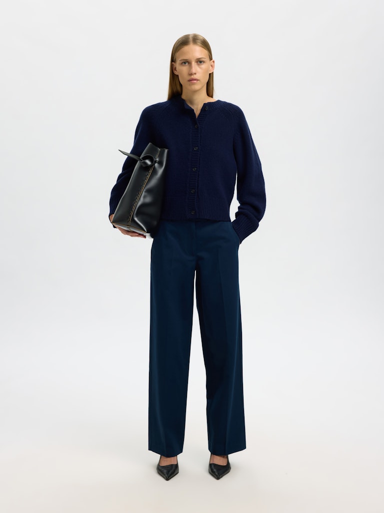 SELECTED FEMME Cardigan SLFNORA SHORT Merino Wool