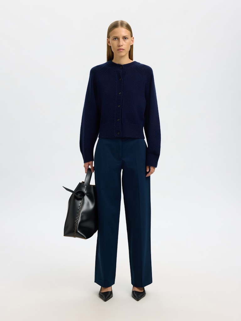 SELECTED FEMME Cardigan SLFNORA SHORT Merino Wool