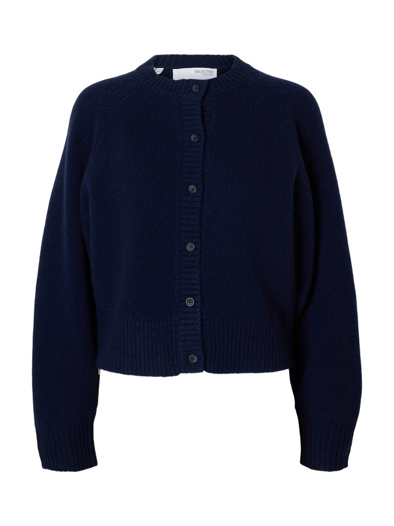 SELECTED FEMME Cardigan SLFNORA SHORT Merino Wool