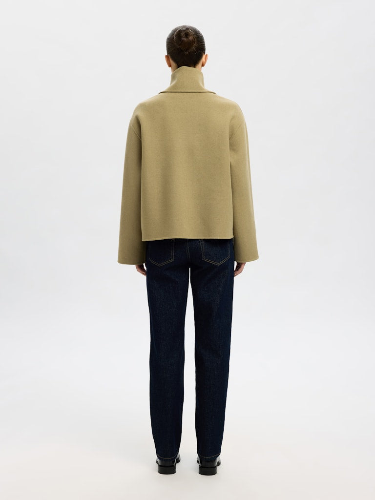 SELECTED FEMME Jacke SLFJULA Wool Recycled Polyester Mix