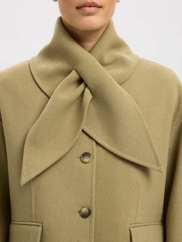 SELECTED FEMME Jacke SLFJULA Wool Recycled Polyester Mix