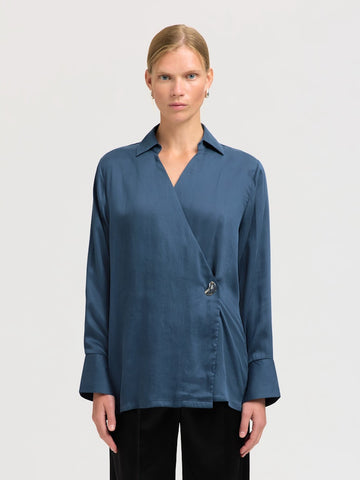 SELECTED FEMME Bluse SLFJOLLY LS TENCEL™ Lyocell