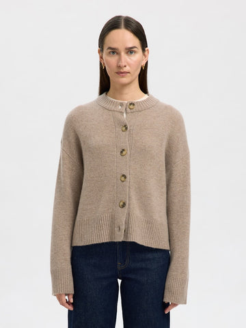 SELECTED FEMME Strickjacke SLFCILLE Cashmere Blend