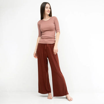 Minimalisma Sweat Pants TEA Silk Wool Blend