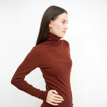 Minimalisma Rollkragen TORA Wool Silk Mix