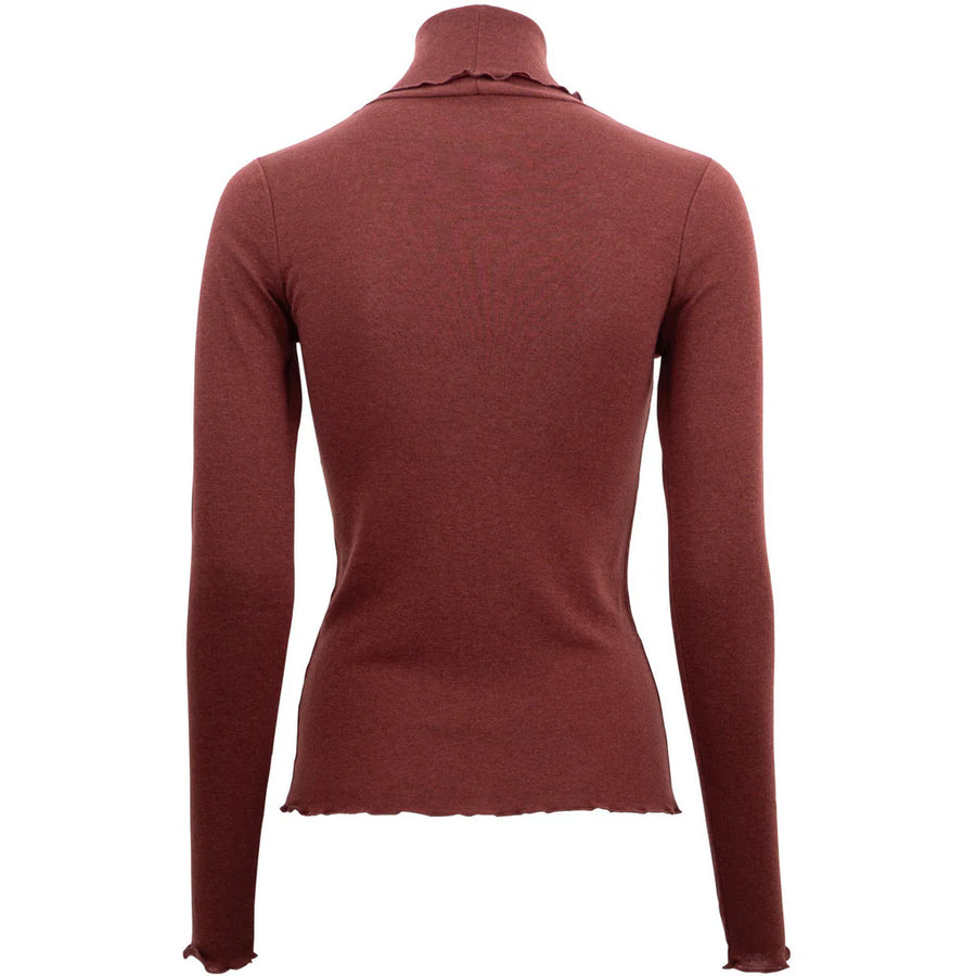 Minimalisma Rollkragen TORA Wool Silk Mix