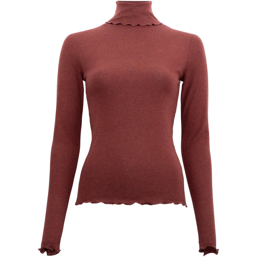 Minimalisma Rollkragen TORA Wool Silk Mix