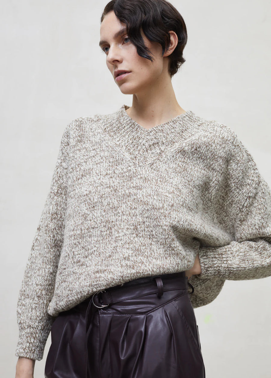The New Society Woman Pullover VALERIA Wolle