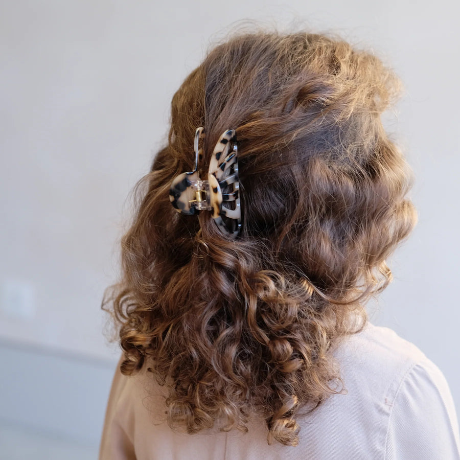 MIMI & LULA Grosse Haarklammer LEOPARD