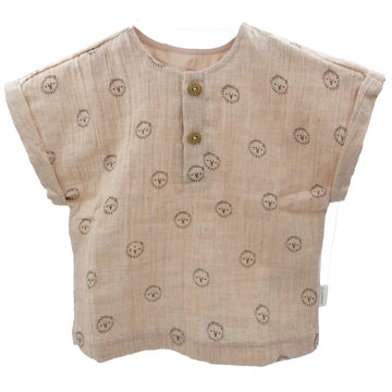 maximo Musselin Kurzarmhemd Organic Cotton