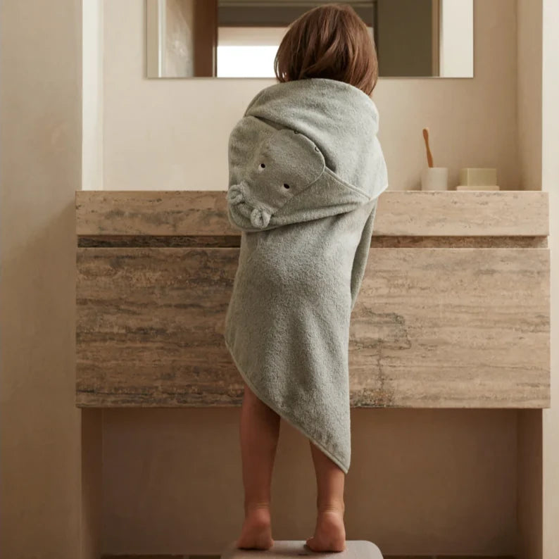 Liewood Badetuch mit Kapuze ALBERT Organic Cotton