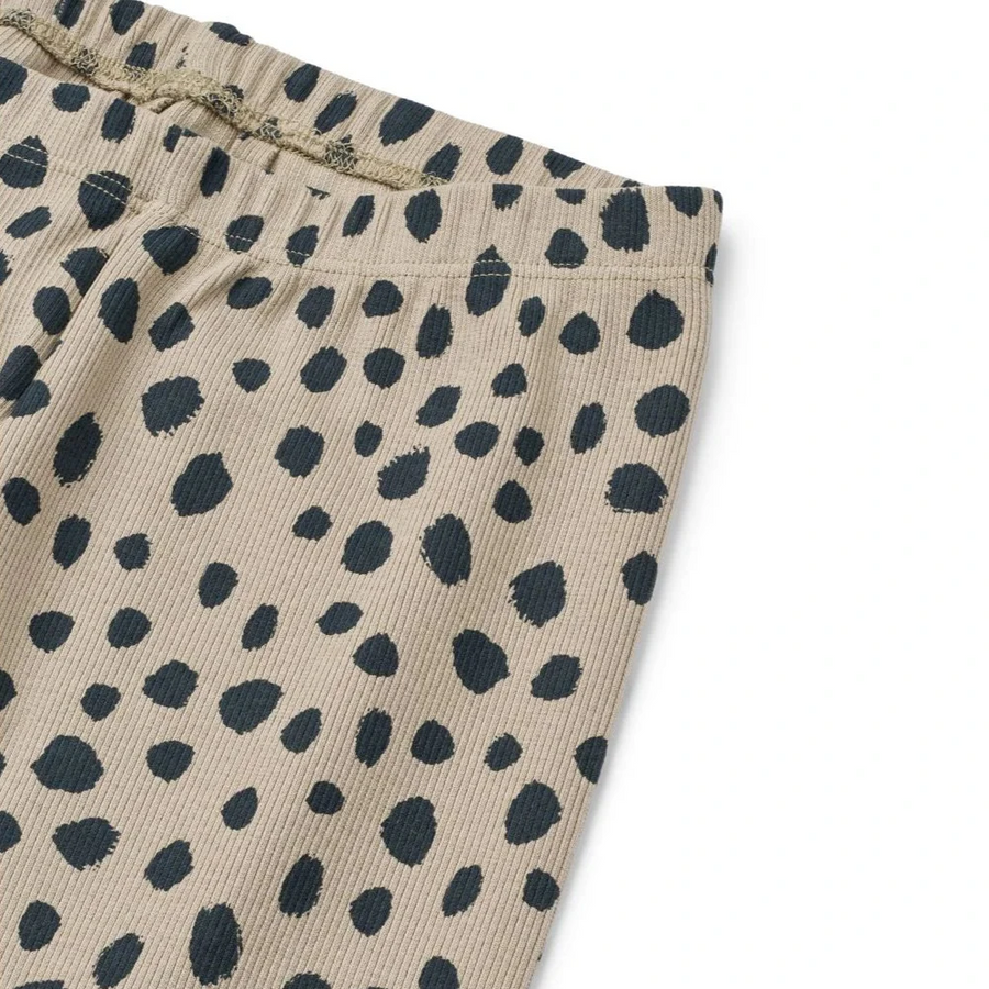 Liewood Leopard Ripp-Leggings MARIEN Organic Cotton