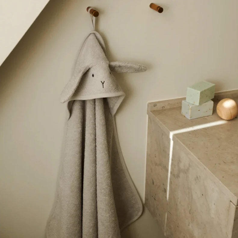 Liewood Badetuch mit Kapuze ALBERT Organic Cotton