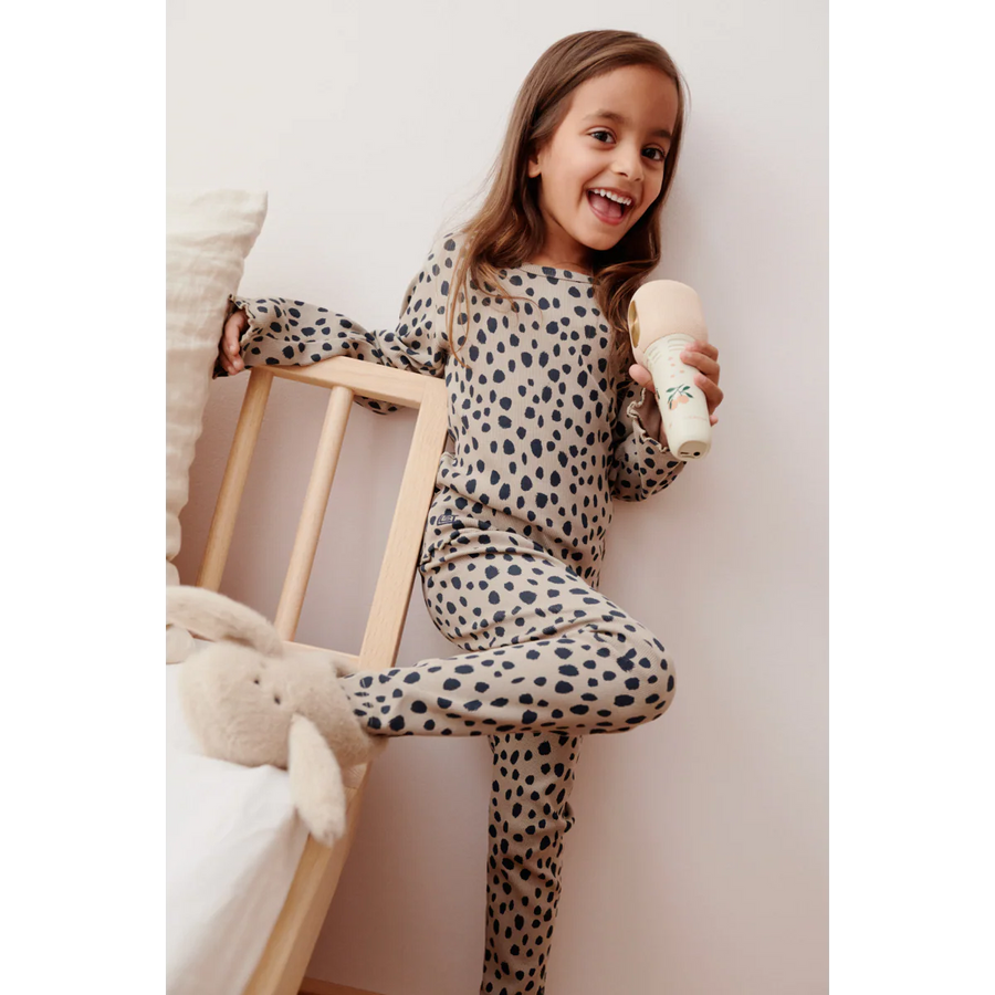Liewood Leopard Ripp-Leggings MARIEN Organic Cotton