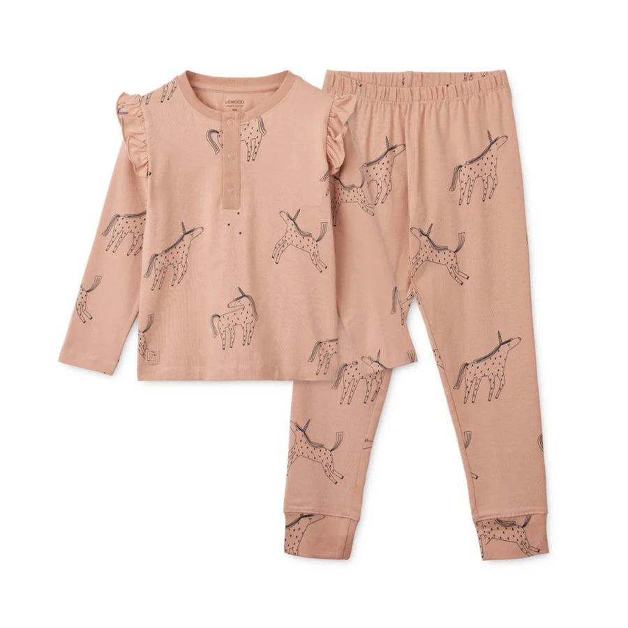 Liewood Pyjama-Set Frill WILHELM Organic Cotton