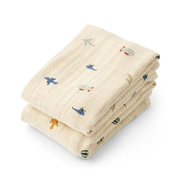 Liewood Musselin Tücher LEWIS 2er-Pack