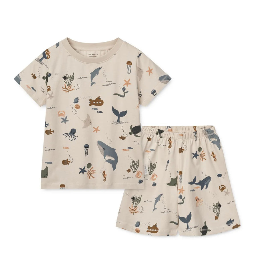 Liewood Sommer Pyjama-Set ILFORD Organic Cotton