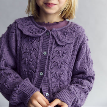 The New Society Strickcardigan LILA Cashmere-Wool