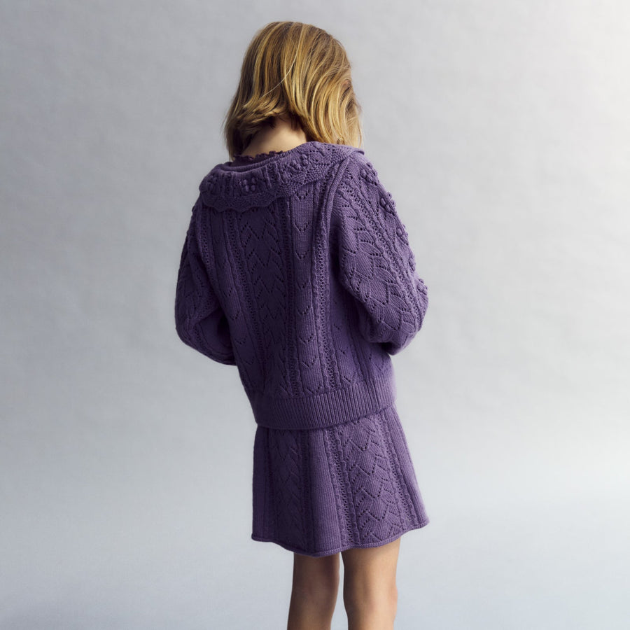 The New Society Strickcardigan LILA Cashmere-Wool