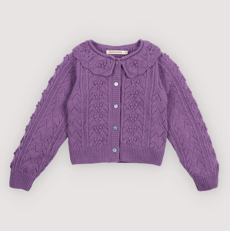 The New Society Strickcardigan LILA Cashmere-Wool